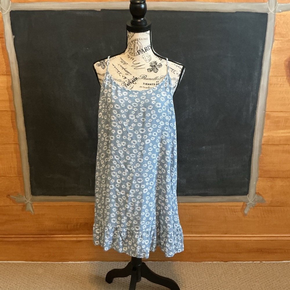 Wild Fable Blue Floral Camisole sundress